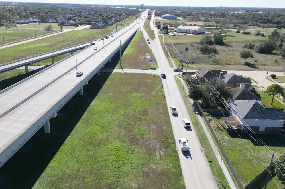 Westpark Tollway Extension bridge structure